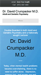 Mobile Screenshot of drcrumpacker.com